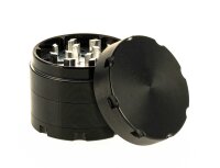 Pollinator Alugrinder "Coloured" 4 tlg. H 40 mm D 50 mm - Schwarz