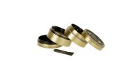 Pollinator Metallgrinder "Dope Bros" " Amsterdam" D 40 mm - Mixed (Silber, Gold, Kupfer)