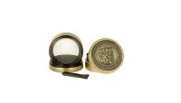 Pollinator Metallgrinder "Dope Bros" " Amsterdam" D 40 mm - Mixed (Silber, Gold, Kupfer)