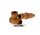 Calumet "Mini Rocket" Purpfeife L 9,3 cm - Kirsche