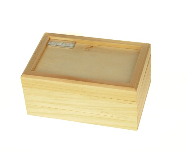 Black Leaf - Aufbewahrungsbox mit Pollensieb 23x21x7 cm