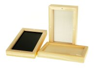 Black Leaf - Aufbewahrungsbox mit Pollensieb 23x21x7 cm