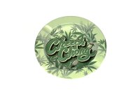 G-Rollz Metallaschenbeher - Cheech & Chong Hanfblätter - D 13,5 cm