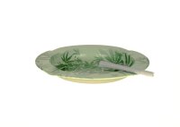 G-Rollz Metallaschenbeher - Cheech & Chong Hanfblätter - D 13,5 cm