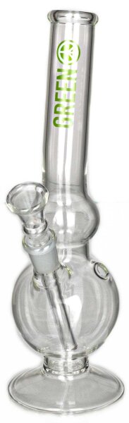 Thug Life Glasbong 14,5er - Beaker Green Perc - H 22 cm D 28 mm