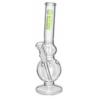 Thug Life Glasbong 14,5er - Beaker Green Perc - H 22 cm D 28 mm