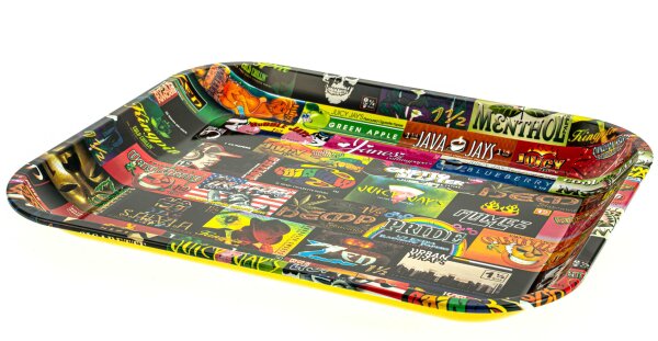 RAW Rolling Tray "History" 34x28x2,5 cm - Medium