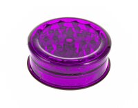 Acrylgrinder D 60 mm mit Magnet und Kräuterfach - Violett