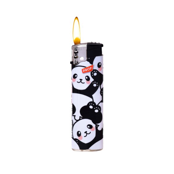 Prof Feuerzeug elektronisch - Cute Panda - versch. Motive