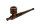 Holzpurpfeife - Rillen - L 15 cm - Holzfarben