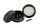 Metallgrinder "Ripped" Pollinator/Sieb H 37 mm D 45 mm - Schwarz