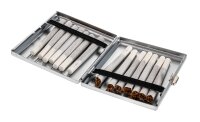 Zigarettenetui in Rimowa-Optik Aluminium
