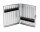 Zigarettenetui in Rimowa-Optik Aluminium