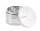 Pollinator Alugrinder "Dipse-Logo" 4 tlg. H 47 mm D 63 mm - Silber