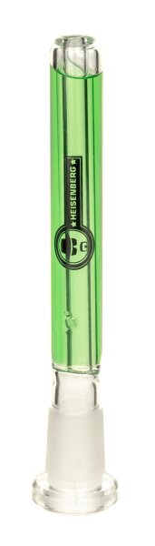 Heisenberg - Kühl Kupplung mit Flüssigkeit - 18,8er auf 14,5er L 13,5 cm - Grün