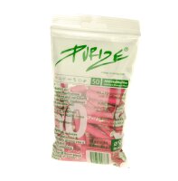 Purize Aktivkohlefilter - Regular - 9 mm - 50 Stk. - Pink