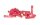 Purize Aktivkohlefilter - Regular - 9 mm - 50 Stk. - Pink