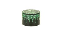 Super Heroes Pollinatorgrinder 4tlg. - D 63 mm H 40 mm - Hanf Motive Schwarz/Grün