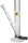 ROOR Glasbong 18,8er H 45 cm WS 3,2 mm; Bong 3,2 mm Rasta Style