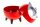 Angelo Klappaschenbecher "Katze" - Rot - D 9,0 cm