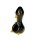 Glaspfeife/Handpfeife "Pinguin" - Schwarz L 75 mm