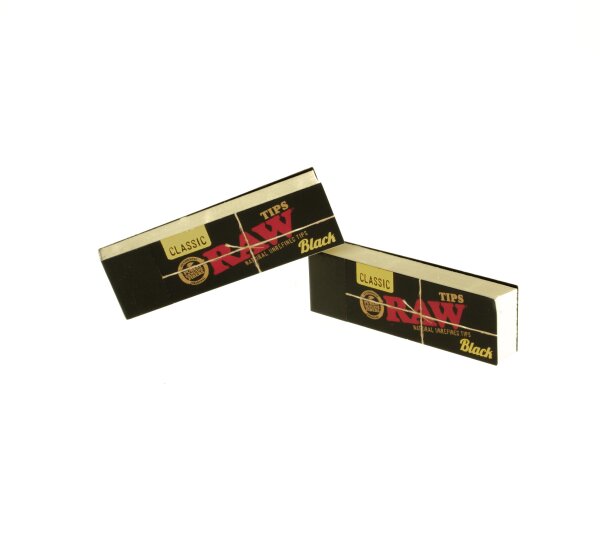 RAW Black Tips - 18x60 mm - 50Stk. - unperforiert