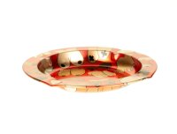 Metallaschenbecher "Tittie Pattern" - metallic rund - D 13,5 cm