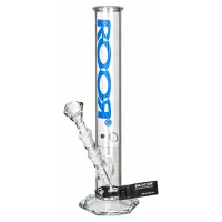 ROOR Glasbong 14,5er H 32 cm; blaue Serie-250