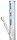 ROOR Glasbong 14,5er H 32 cm; blaue Serie-250