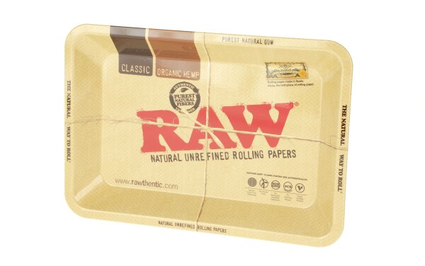 RAW Rolling Tray "RAW Classic" 18x12,5 cm - Mini