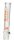 Boost Glasbong 14,5er - Hangover Red - H 32 cm D 40 mm WS 5 mm - Klar/Rot - ICE