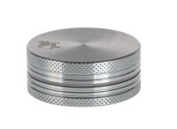 Alugrinder Black Leaf D 40 mm H 20 mm - Grau