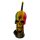 Purpfeife - Rasta Skull - L 18 cm