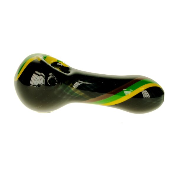 G-Spot Glaspfeife Rasta 9 cm Nr.20