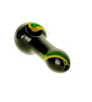 G-Spot Glaspfeife Rasta 9 cm Nr.20