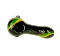 G-Spot Glaspfeife Rasta 9 cm Nr.20