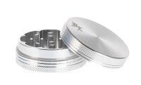 Black Leaf Alugrinder D 50 mm Farbe: Silber
