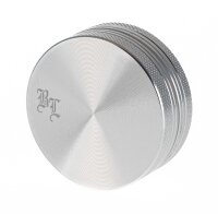Black Leaf Alugrinder D 50 mm Farbe: Silber