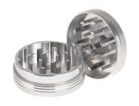 Black Leaf Alugrinder D 50 mm Farbe: Silber