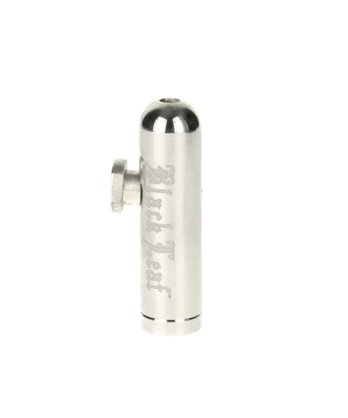 Portionierer Sniff Bottle "Black Leaf" Silber