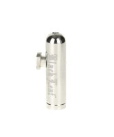 Portionierer Sniff Bottle "Black Leaf" Silber