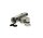 Portionierer Sniff Bottle "Black Leaf" Silber