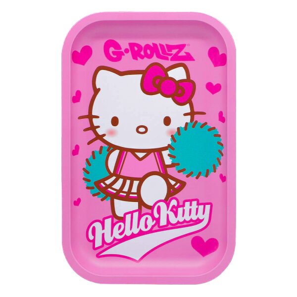 G-Rollz Rolling Tray - Hello Kitty Cheerleader - 17,5x27,5 cm - Small