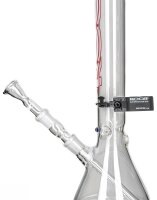 ROOR Glasbong 18,8er H 45 cm WS 3,2 mm; Little Sista ICE mit Kickloch