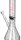 ROOR Glasbong 18,8er H 45 cm WS 3,2 mm; Little Sista ICE mit Kickloch
