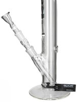 ROOR Glasbong 18,8er H 45 cm WS 5 mm; Bong 5.0 schwarz mit Kickloch