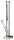 ROOR Glasbong 18,8er H 45 cm WS 5 mm; Bong 5.0 schwarz mit Kickloch