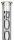 ROOR Glasbong 18,8er H 45 cm WS 5 mm; Bong 5.0 schwarz mit Kickloch