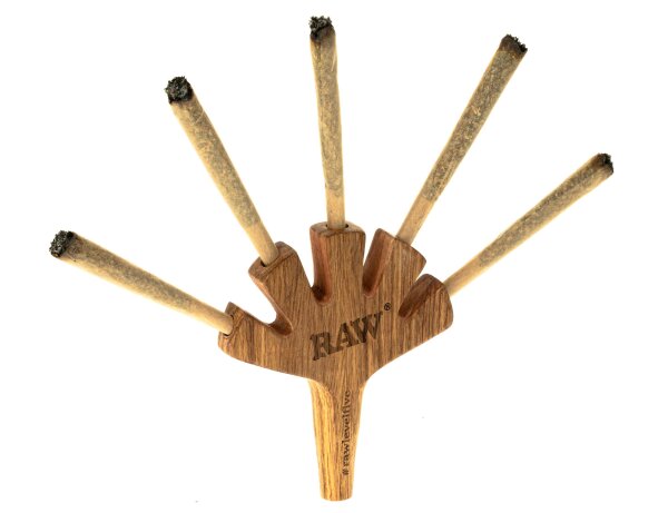 Raw Paperzubehör "Level Five" Holzadapter für 5 Joints