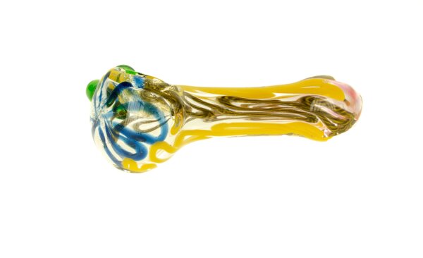 Glaspfeife / Purpfeife 10,5 cm "Multicolour" Nr.75